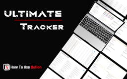 Ultimate Tracker - Notion Template media 2