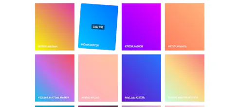 Gradients gallery image