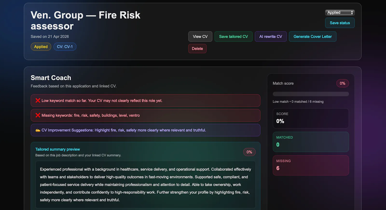 HireFlow screenshot 2