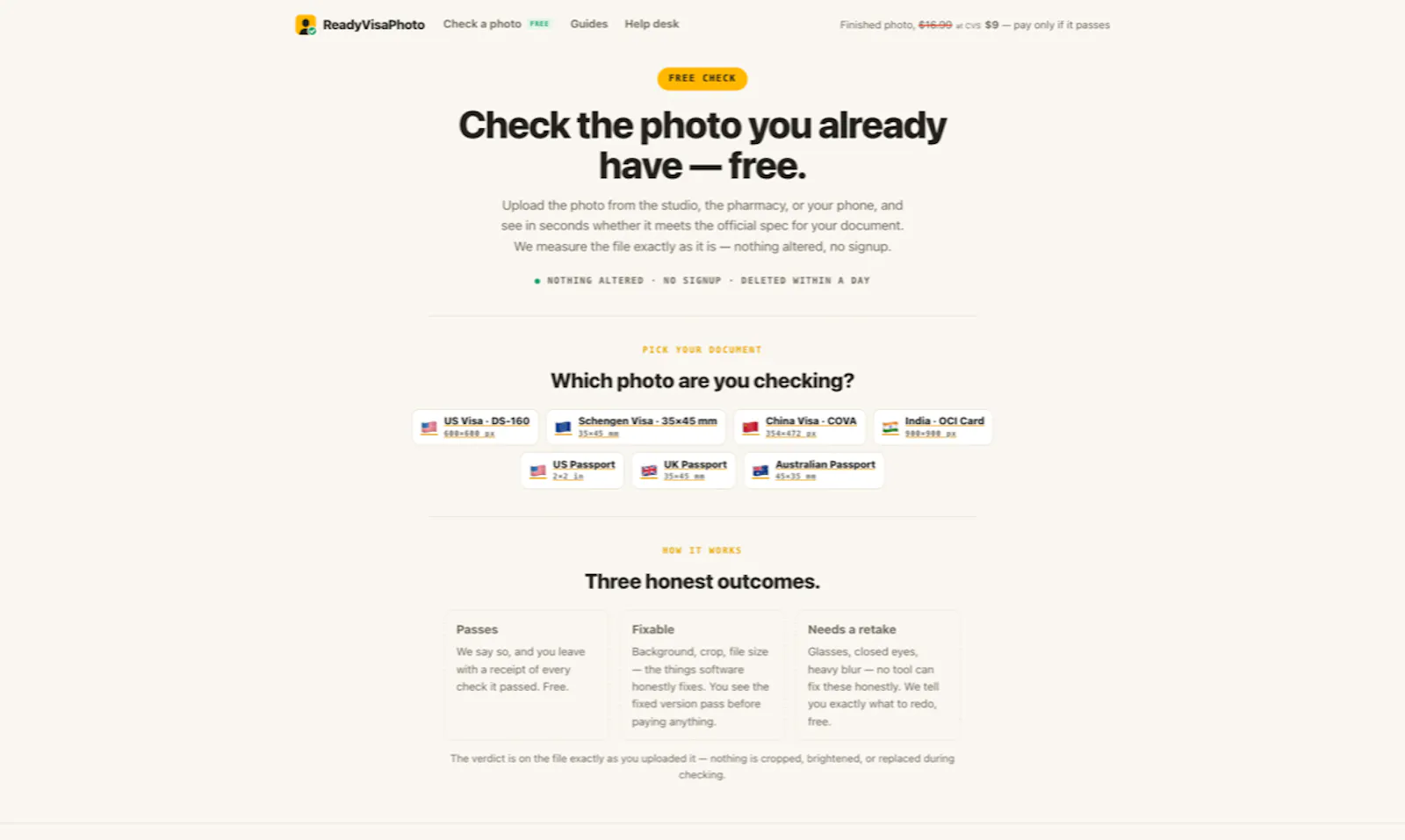 ReadyVisaPhoto screenshot 4