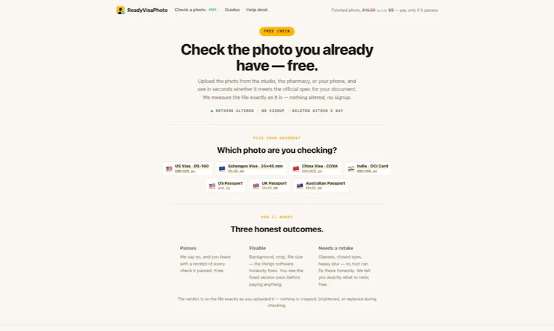 ReadyVisaPhoto screenshot 4