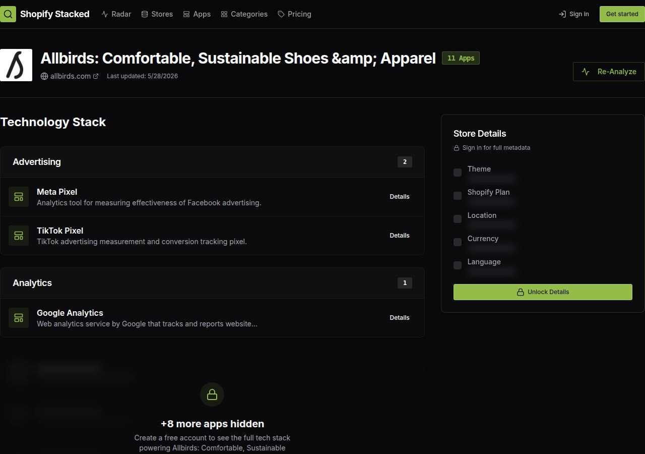 Shopify Stacked gallery image