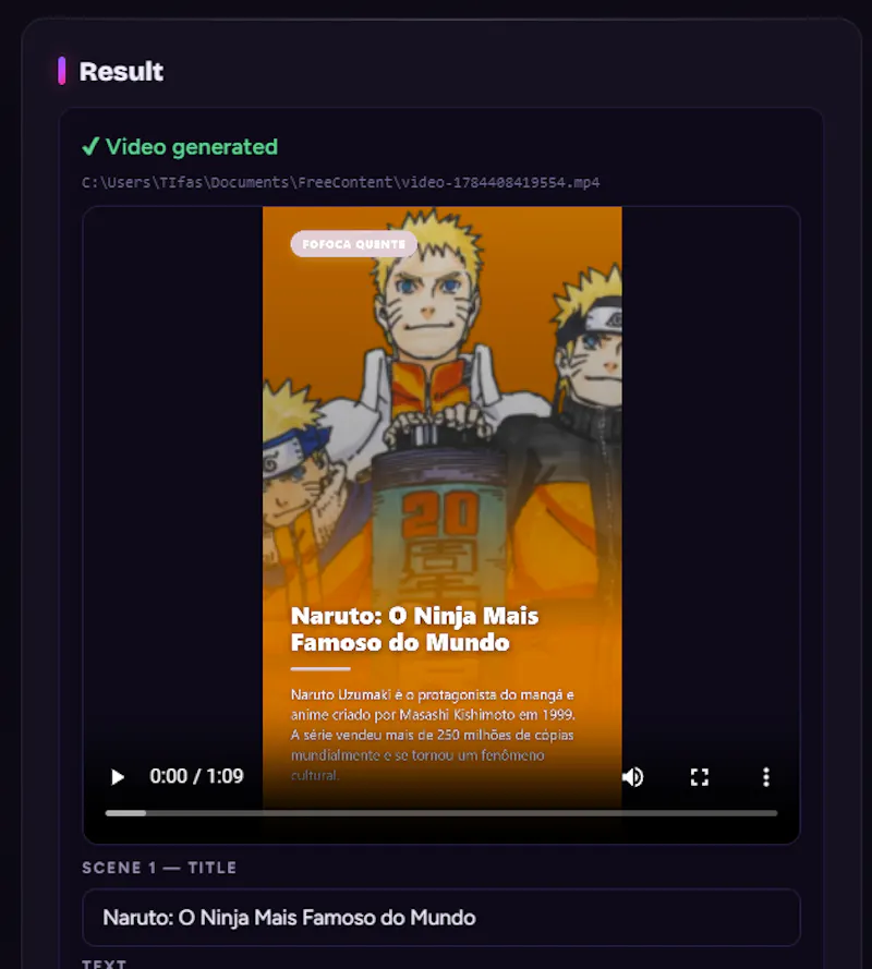 Free Content - creat automatic content  screenshot 2