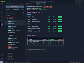 Thunder Client CLI gallery image
