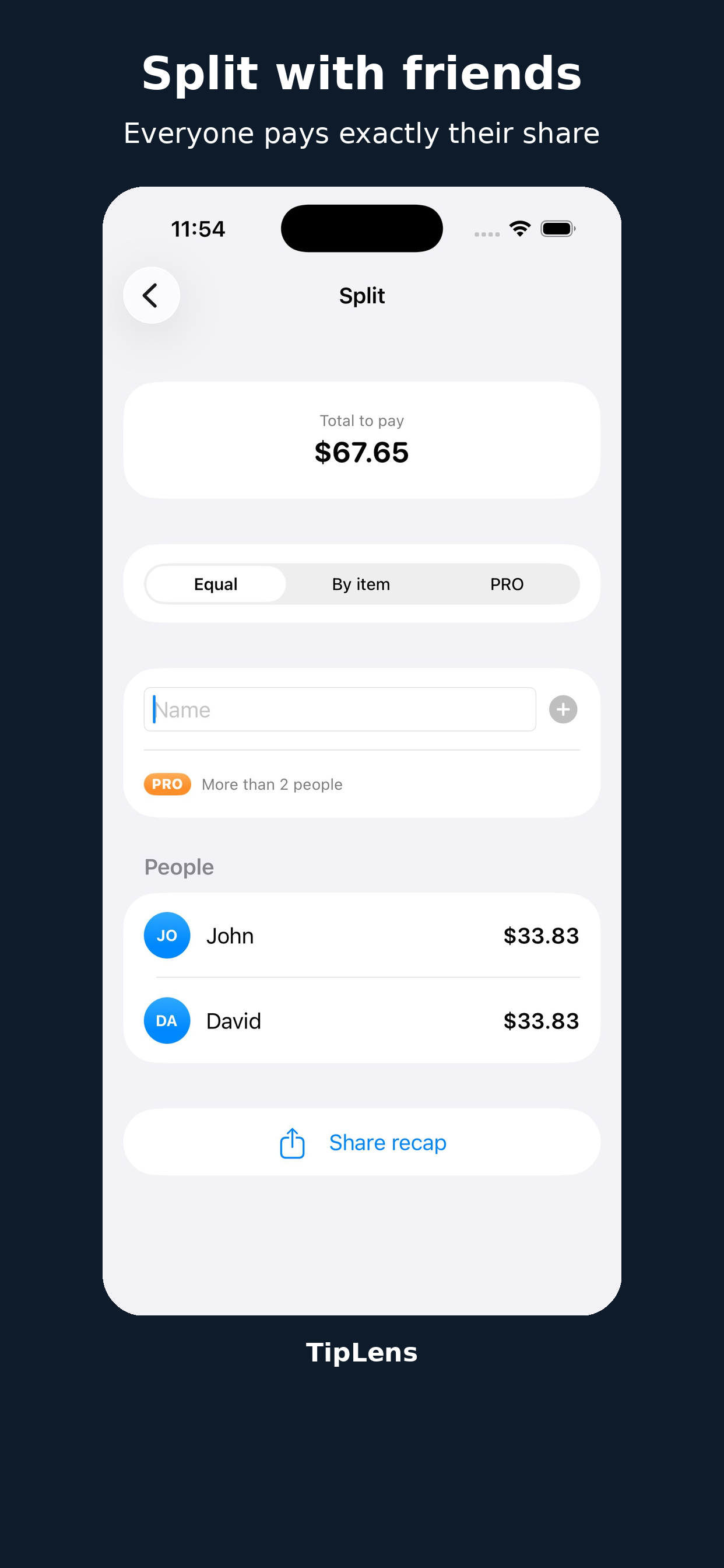 TipLens: Tip & Bill Calculator gallery image