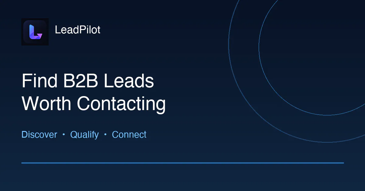 LeadPilot gallery image