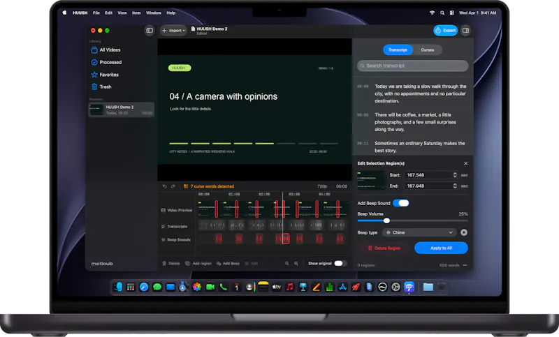 HUUSH screenshot 1