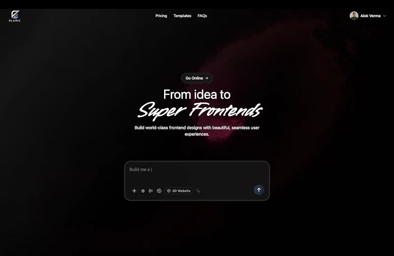 Elaric AI screenshot 2