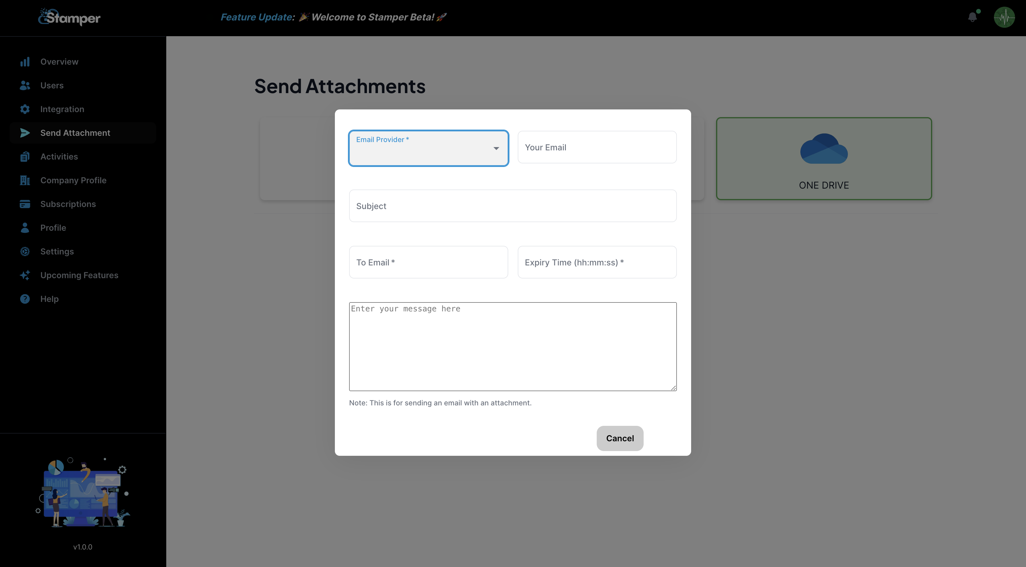 Stamper media 5