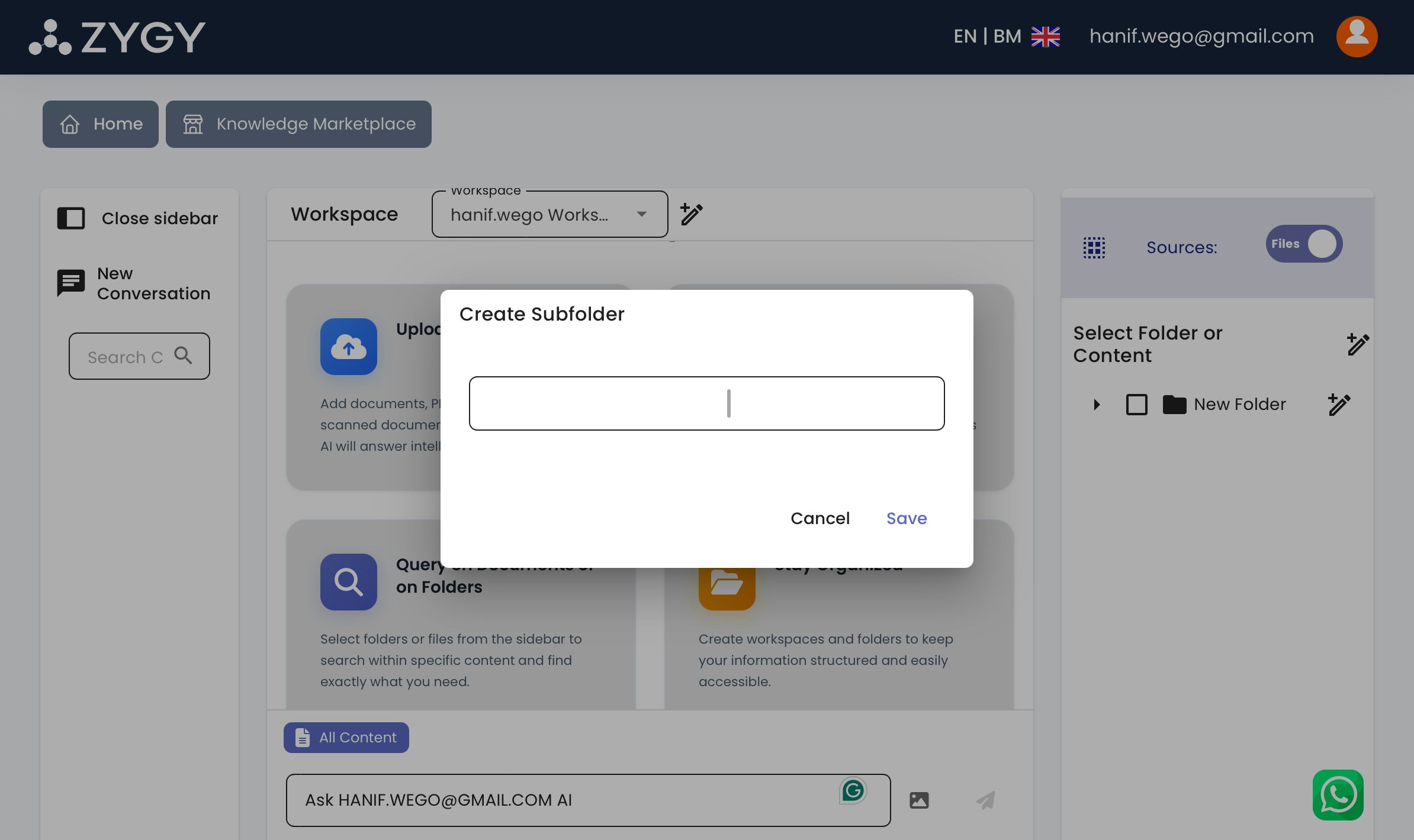 Zygy.com - Ingest Files with AI! gallery image
