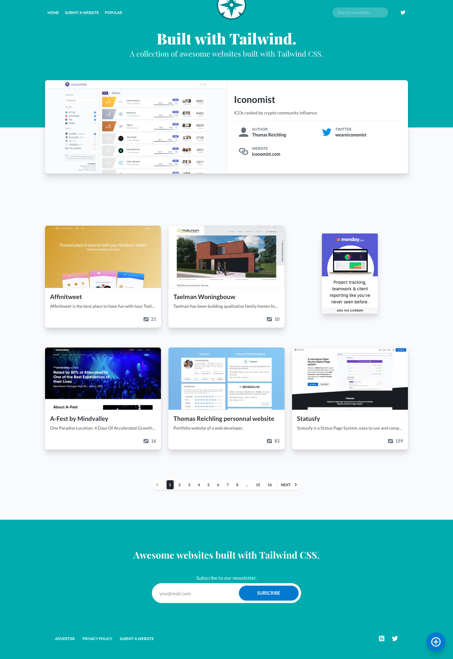 Built with Tailwind gallery image