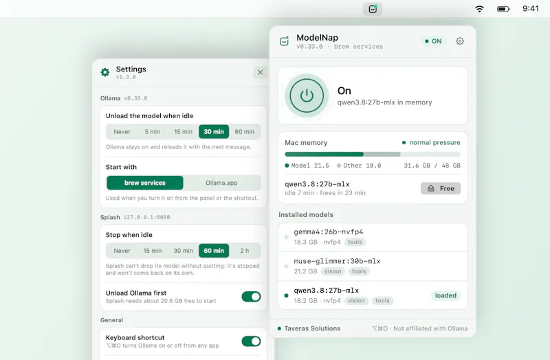 ModelNap screenshot 2