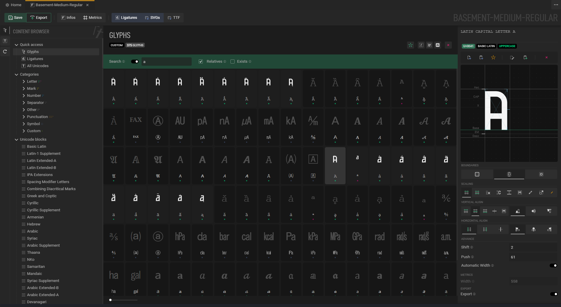 mkfont gallery image