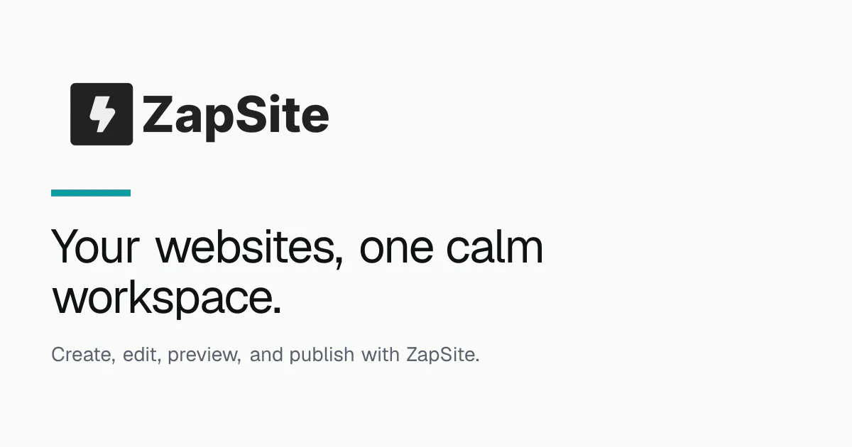 ZapSite gallery image