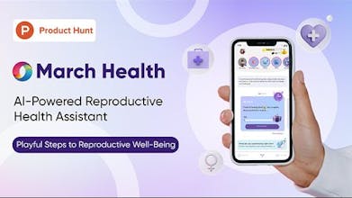 A smartphone displaying a personalized health profile for reproductive health management