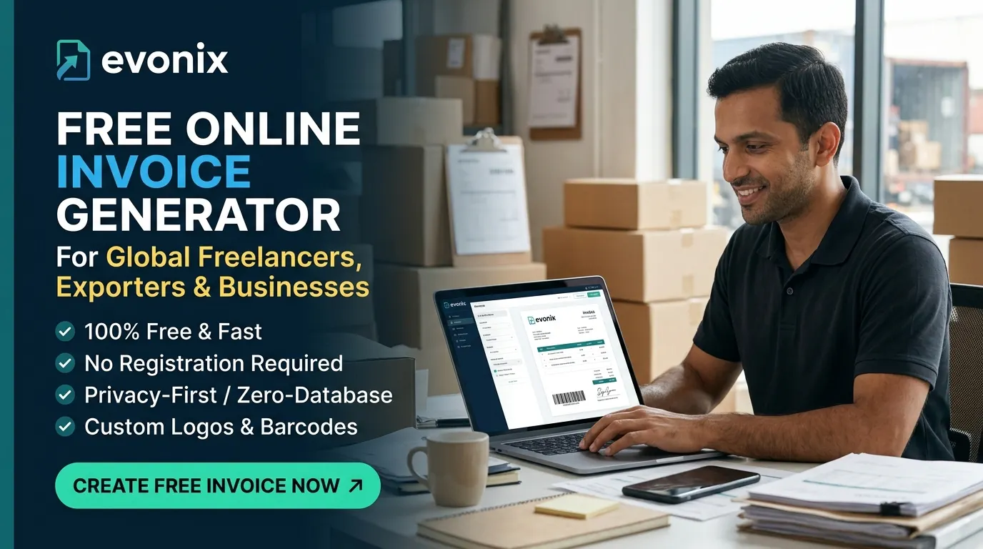 Evonixtec Invoice Generator gallery image