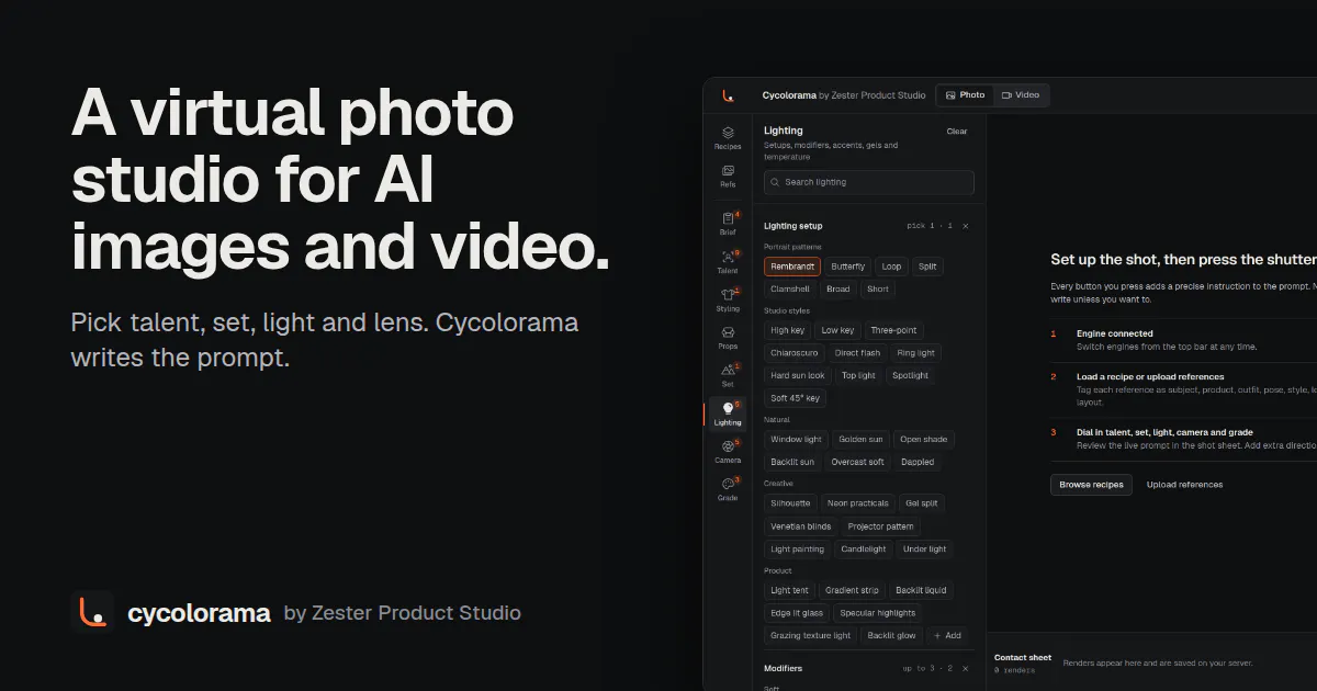 Cycolorama by Zester Product Studio gallery image