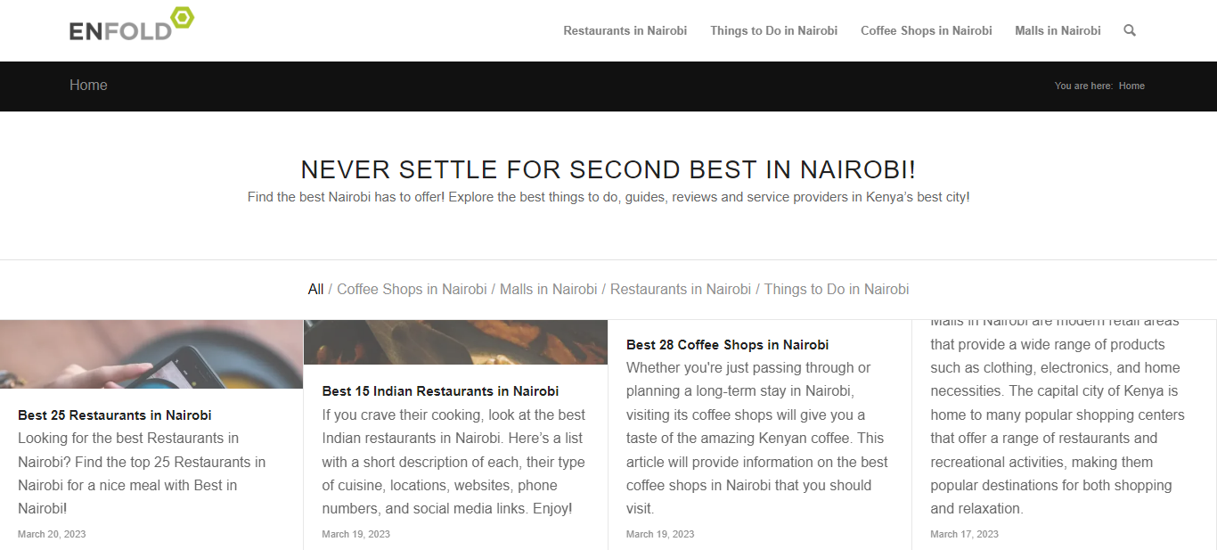 Il migliore a Nairobi media 1