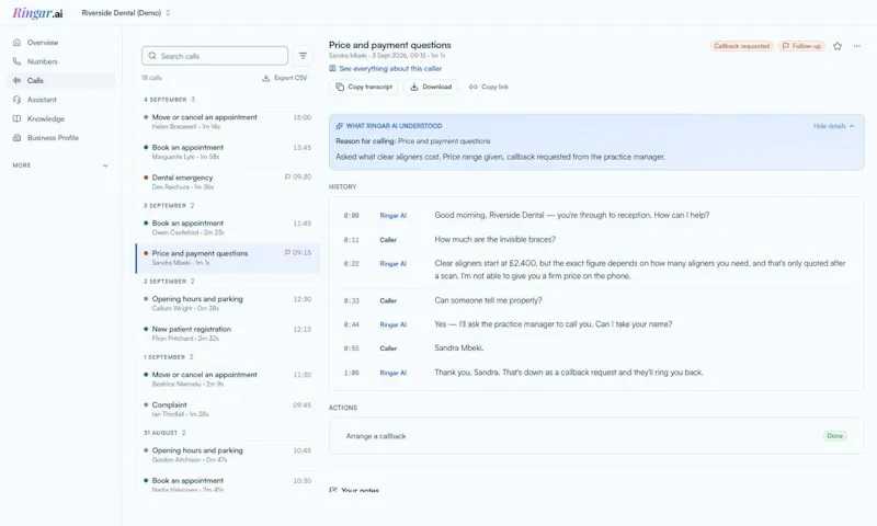 Ringar AI screenshot 3