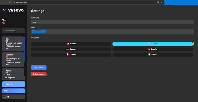 VASQVO screenshot 3