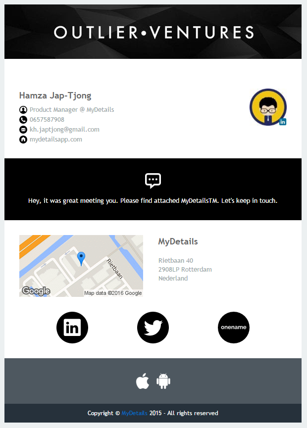 MyDetails gallery image