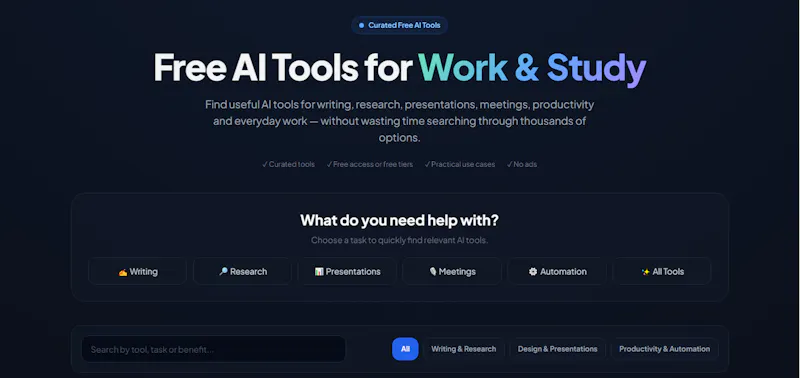 AIForWork & Study screenshot 1