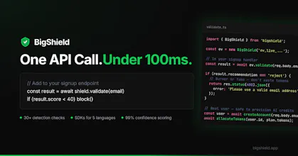 BigShield.app gallery image
