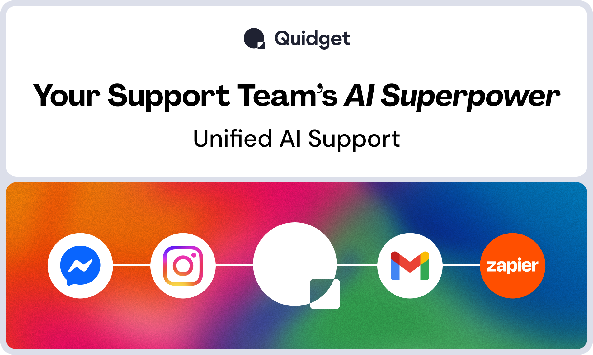 Quidget 2: AI Agent for CX