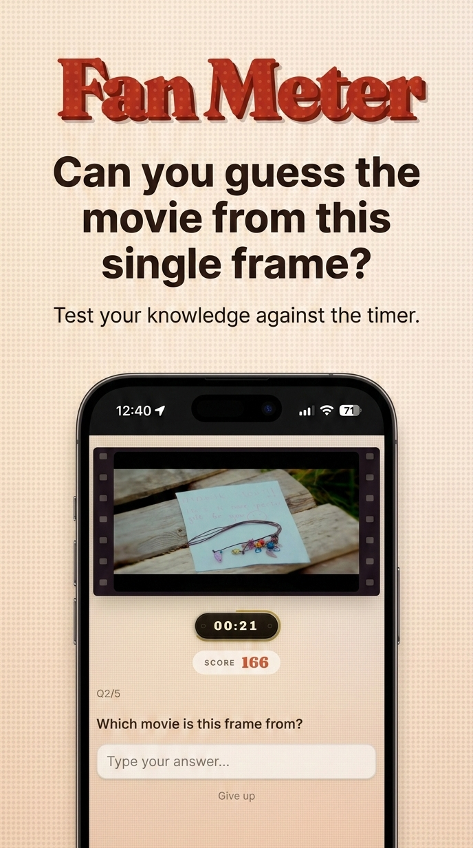 Fan Meter - Screenshot 2 showing product features and functionality