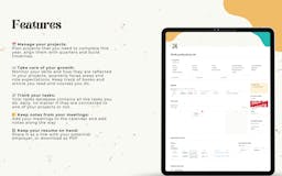 Work and growth planner media 2