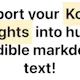 Kobo highlights export