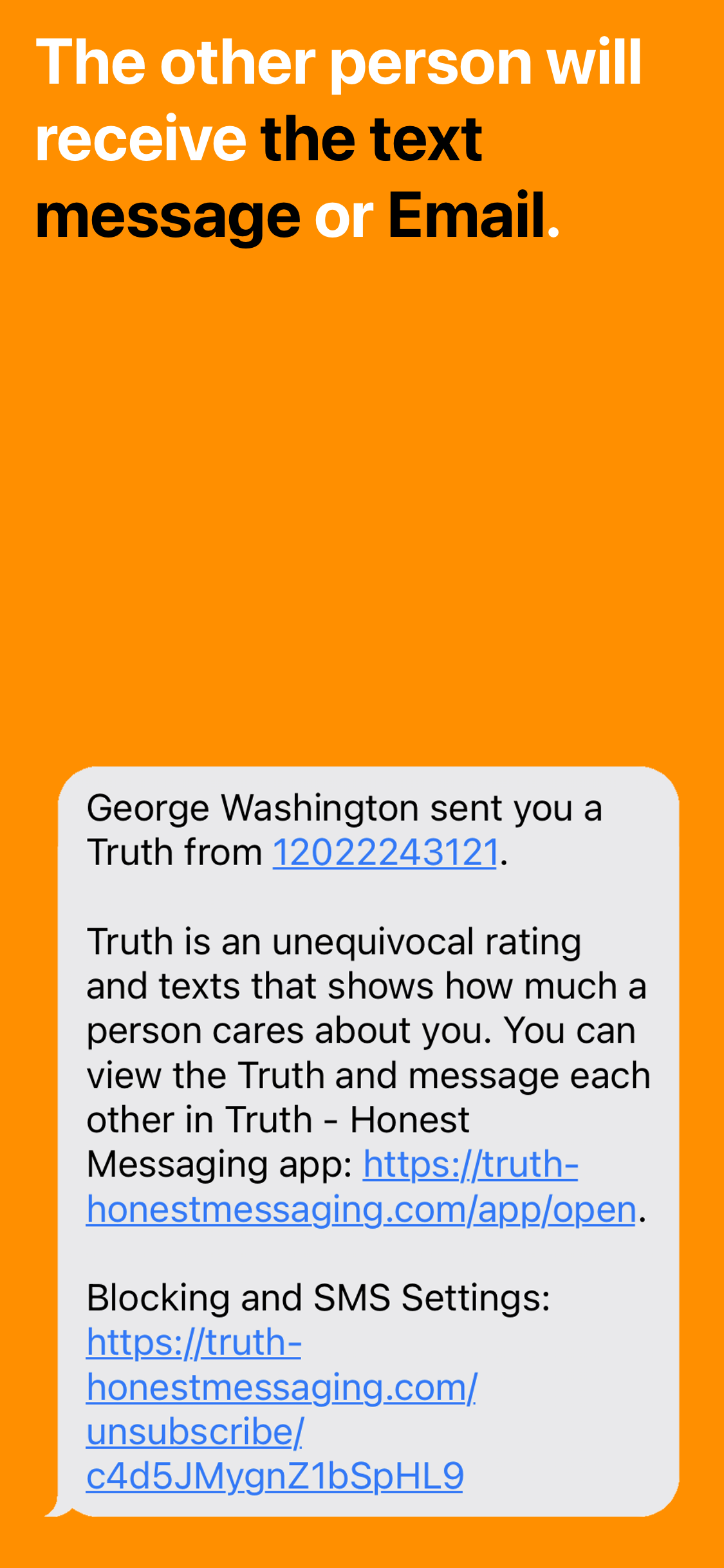 Truth - Honest Messaging gallery image