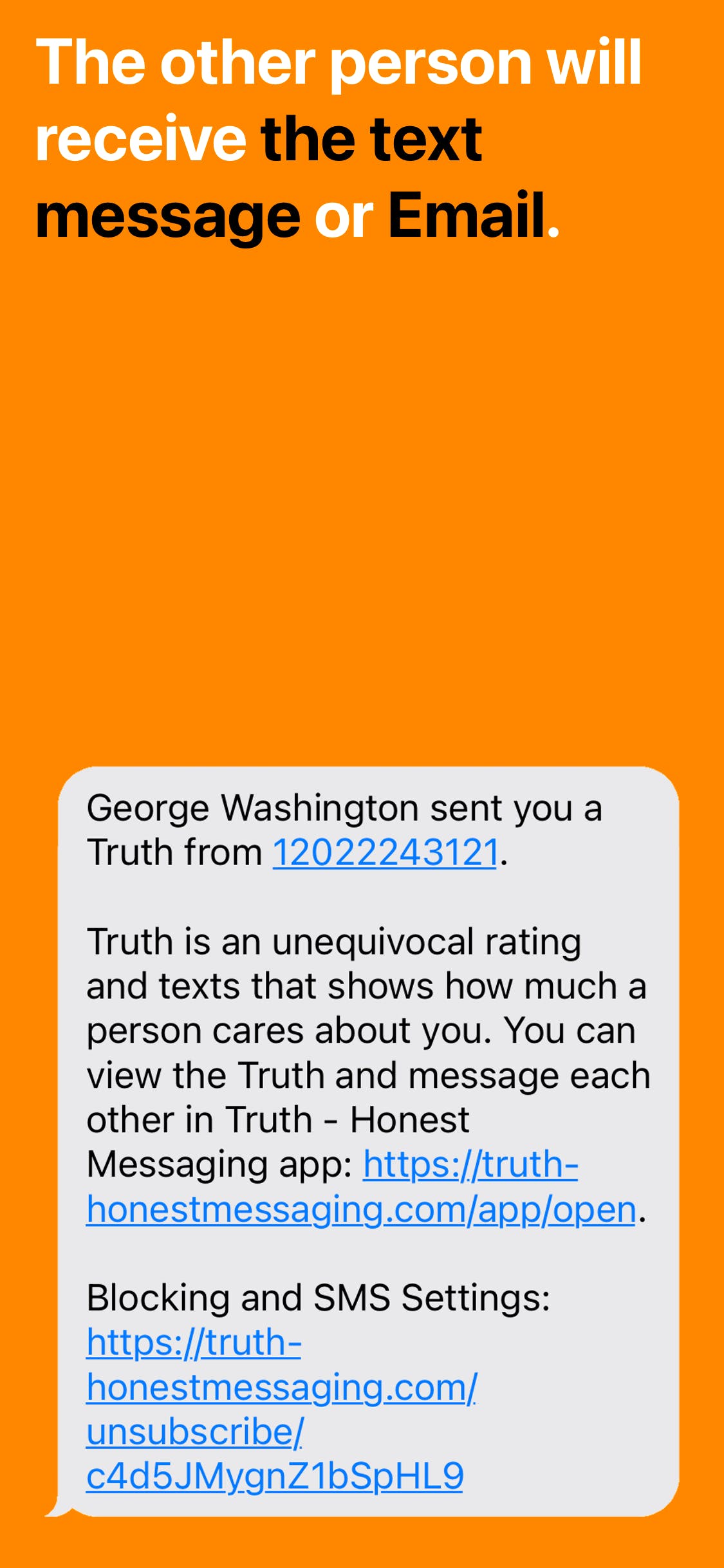 Truth - Honest Messaging media 2