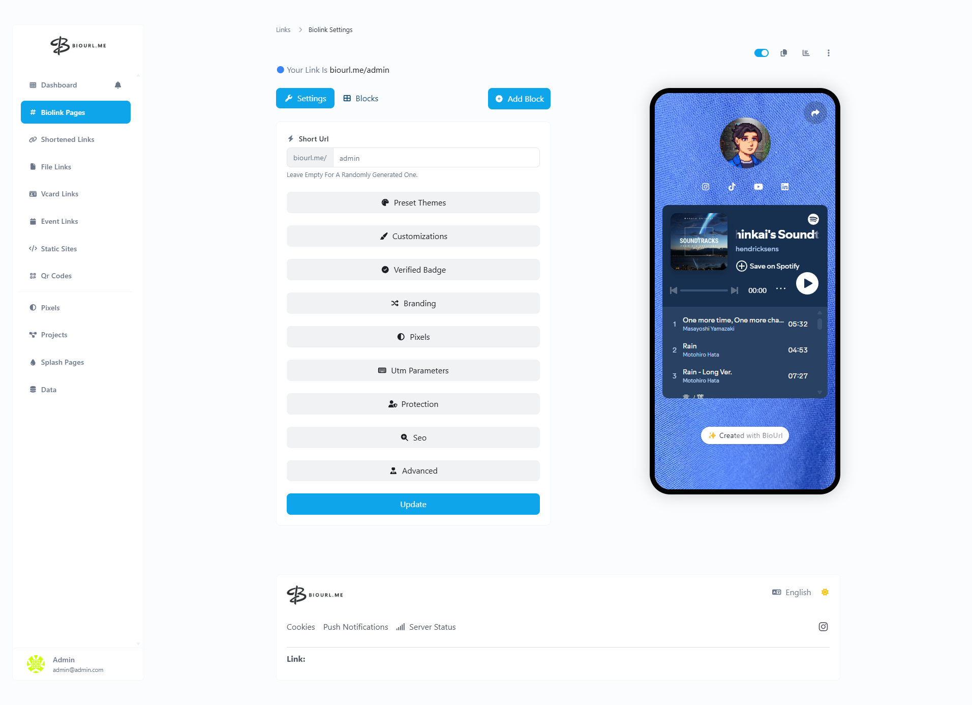 BioURL.me gallery image