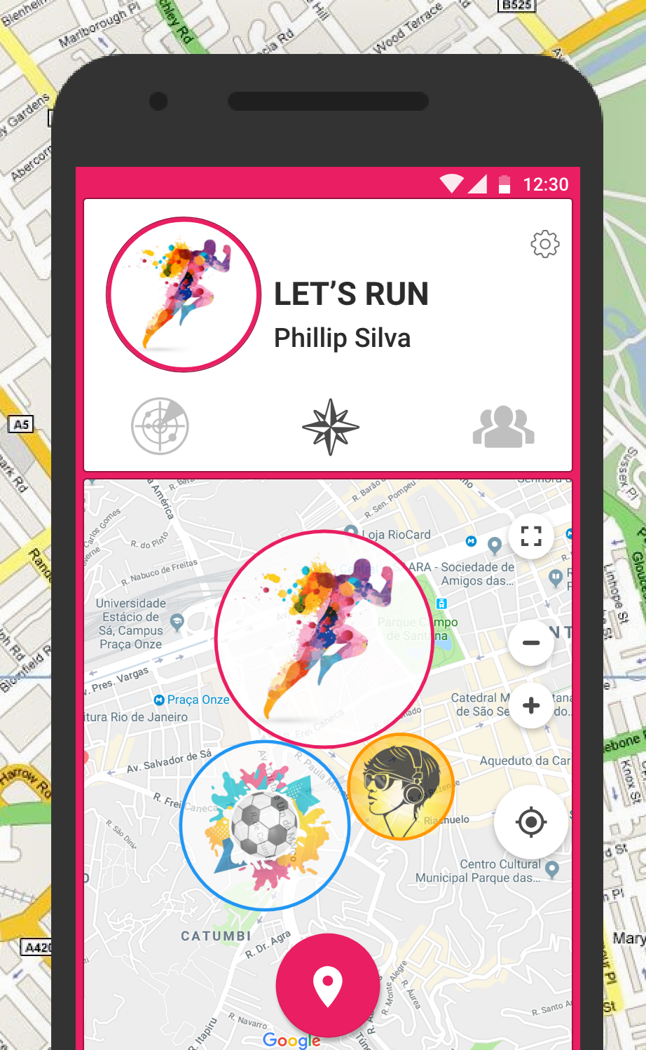 Orbis: Group Discovery & Social Tribes Map gallery image