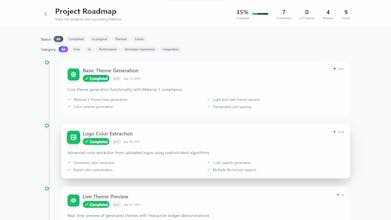 Flutter theme Generator gallery image