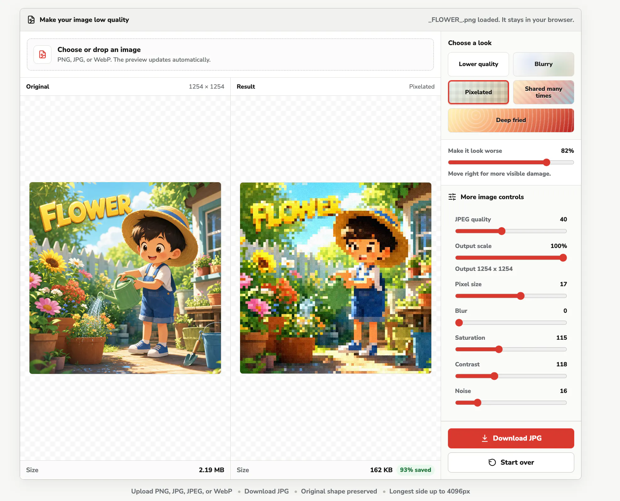 Bad Quality Image Maker gallery image