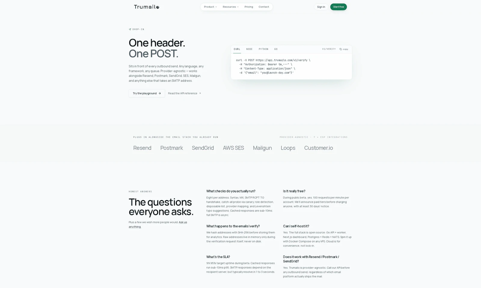 Trumailo - Realtime Email Verification screenshot 5