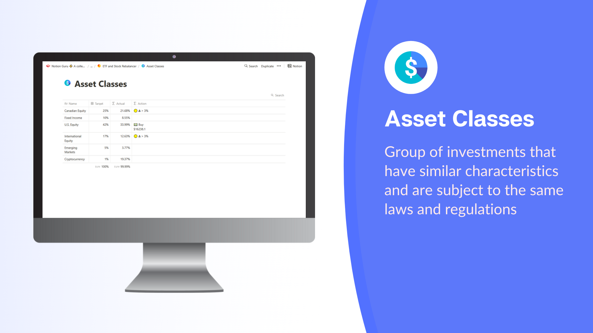 Notion Portfolio Manager gallery image