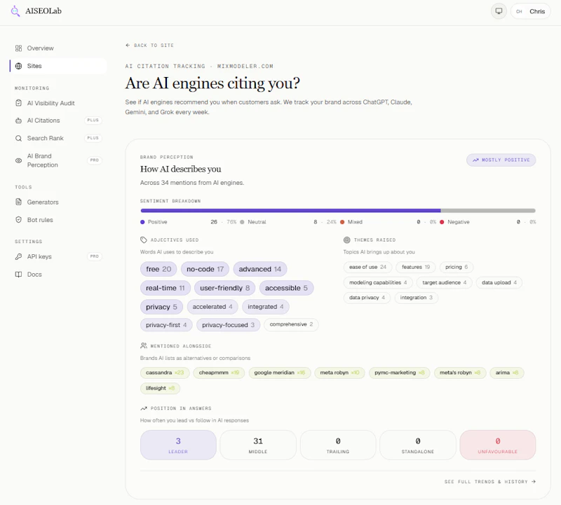 AI SEO Lab screenshot 4