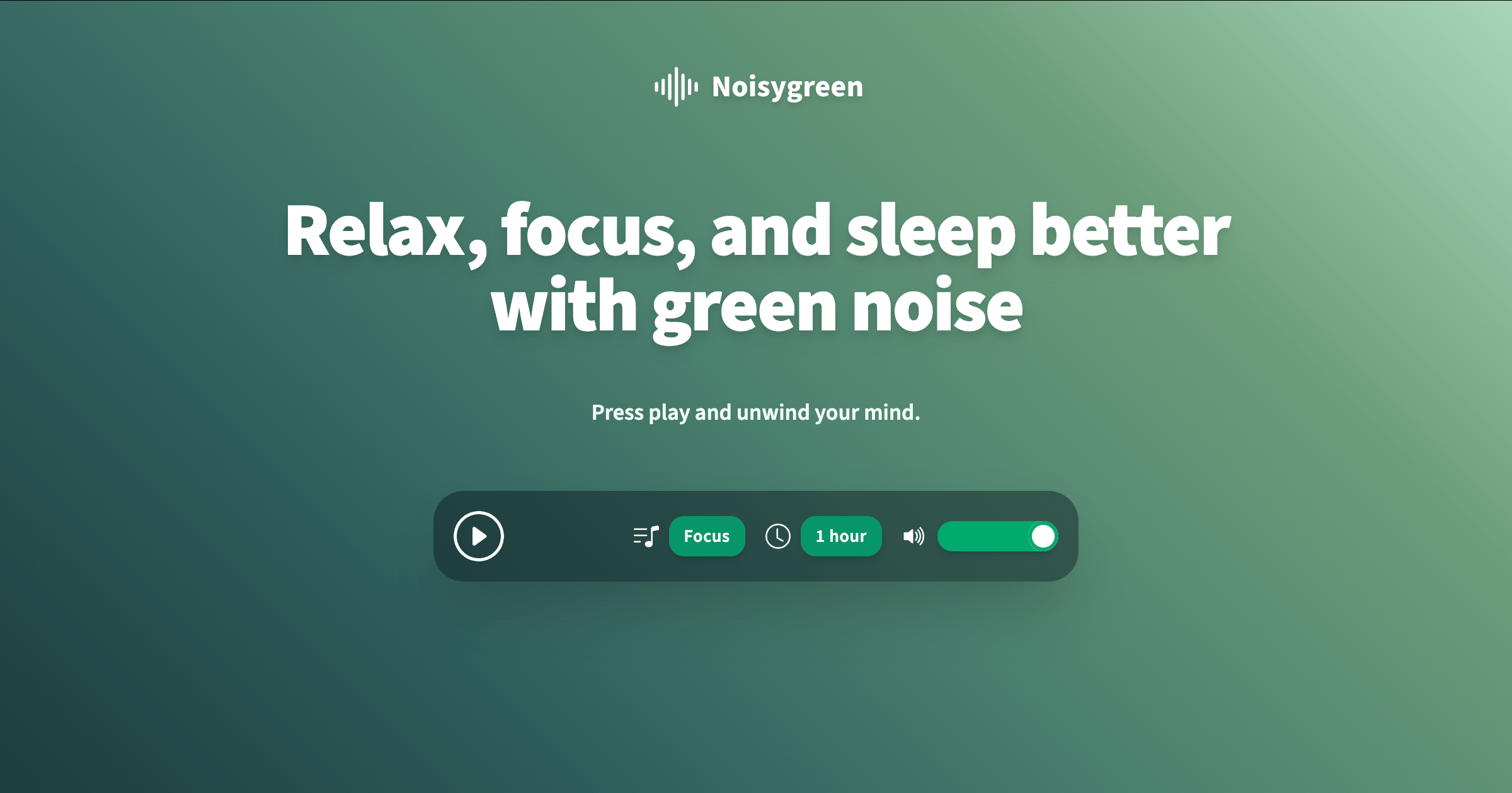 Media Boisygreen - Bersantai, fokus, dan tidur lebih baik dengan bunyi hijau 1