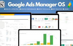 Notion Google Ads Manager OS Template media 1