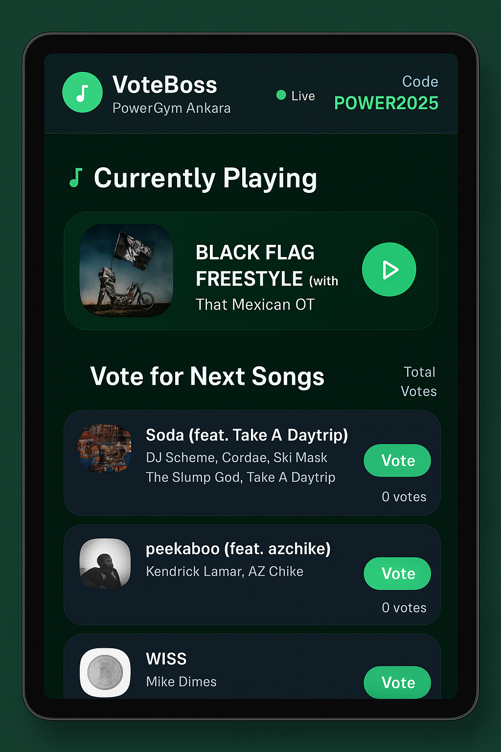 VoteBoss gallery image