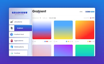 CSS Gradient gallery image