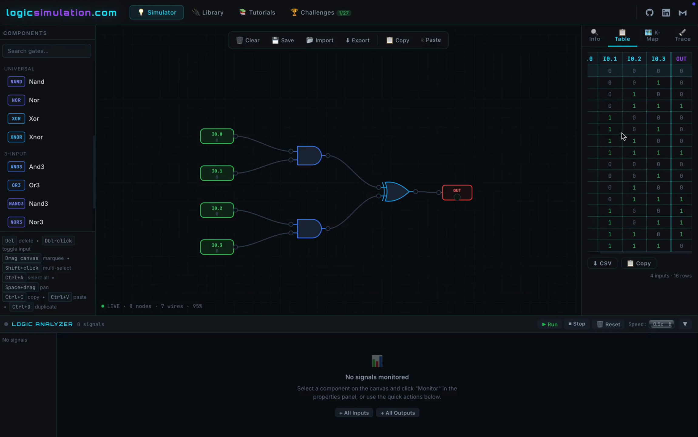 Logic Gate & Circuit Simulator gallery image