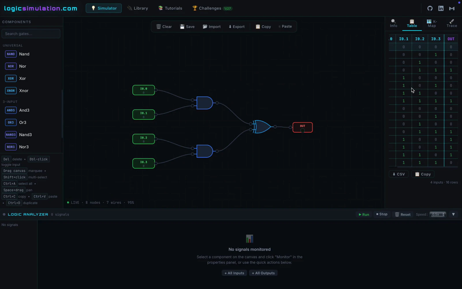 Logic Gate & Circuit Simulator screenshot 3