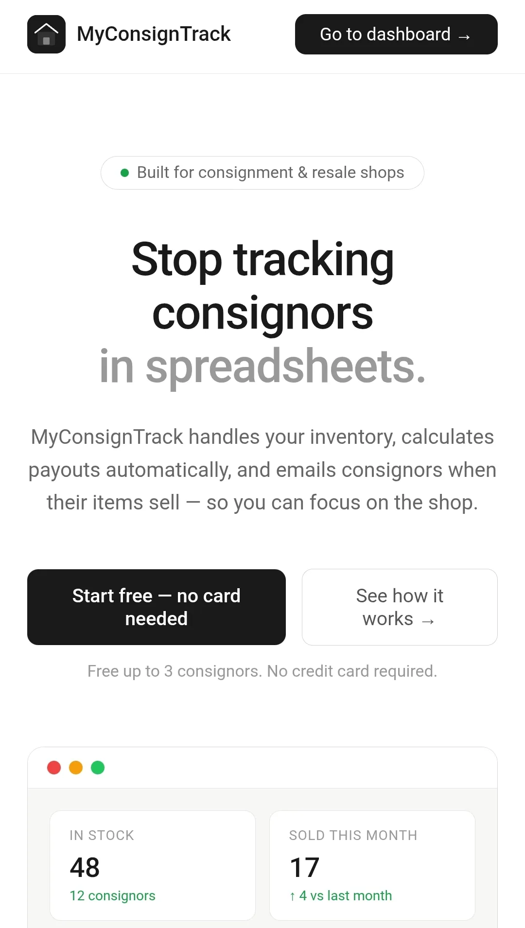 MyConsigntrack gallery image