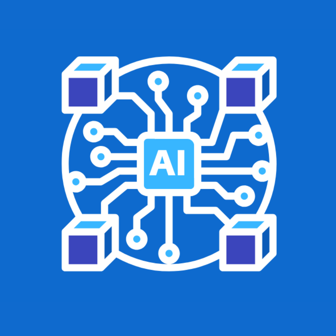 AI-powered Blockchain  - Product Hunt launch logo