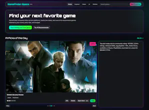 GameFinder gallery image