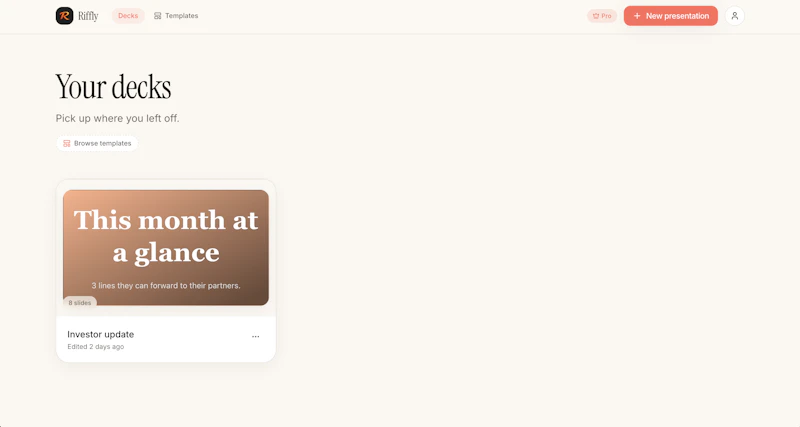 Riffly screenshot 3